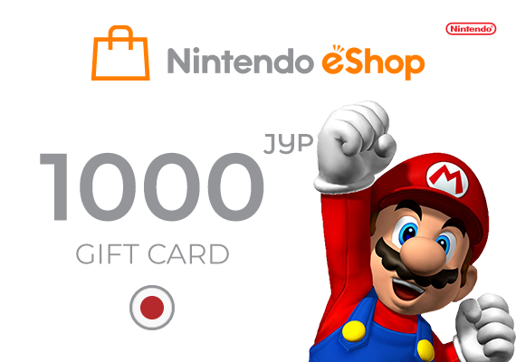 Nintendo eShop Card 1000 JPY Key - JAPAN